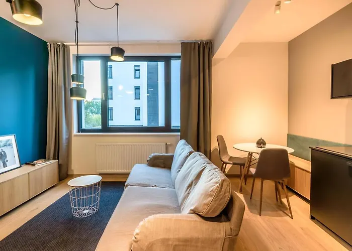 Appartement Center, River Front, Private Parking Included *