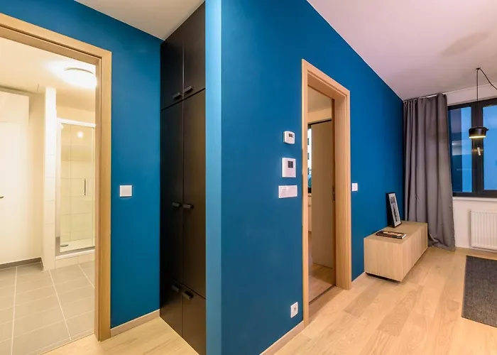 Apartmán Center, River Front, Private Parking Included Bratislava