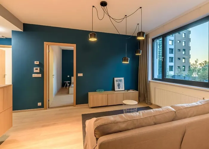 Center, River Front, Private Parking Included Apartament